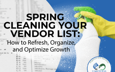Spring Clean Your Vendor List: How to Refresh, Organize, and Optimize Growth