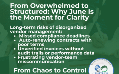 From Overwhelmed to Organized: Why June Is the Perfect Time to Transform Your Vendor Strategy